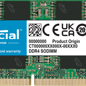 CRUCIAL 8GB PC4-3200 DDR4 LAPTOP RAM