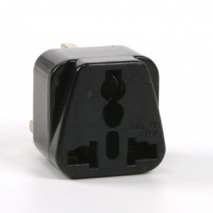 MULTI BLACK FUSED UK ADAPTOR