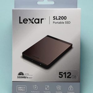 Lexar SL200 External Portable Solid State Drive 512GB