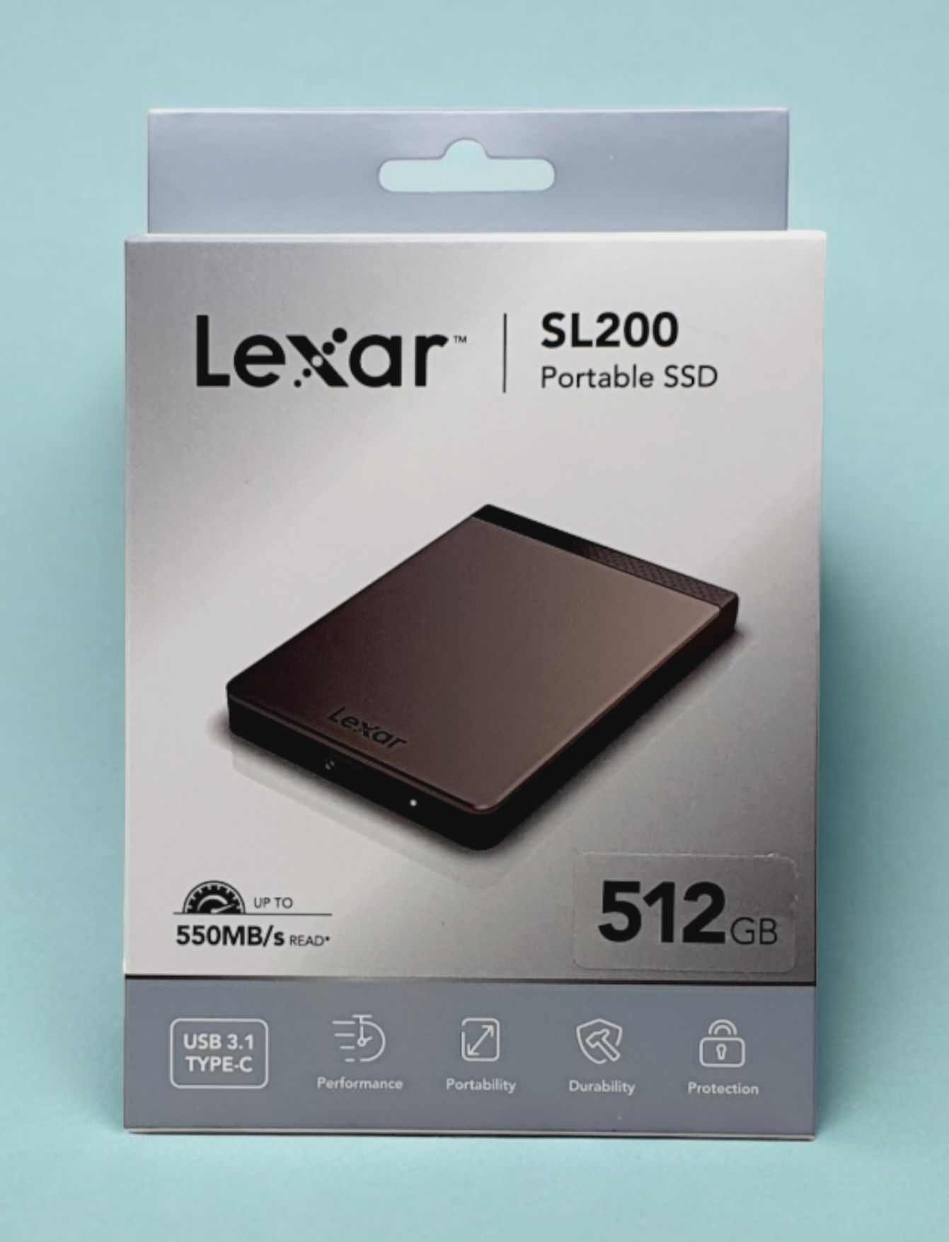 Lexar SL200 External Portable Solid State Drive 512GB