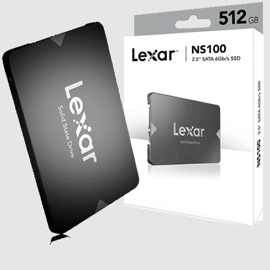 Lexar NS100 2.5” SATA Internal SSD – 512GB