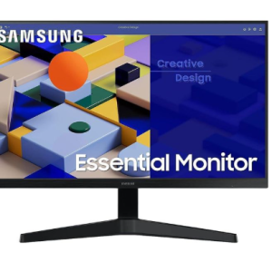 Samsung Essential Monitor 27"" FHD Monitor, Black Color Connectivity: 1 VGA, 1 HDMI 1.4 - LS27C310EAMXUE"